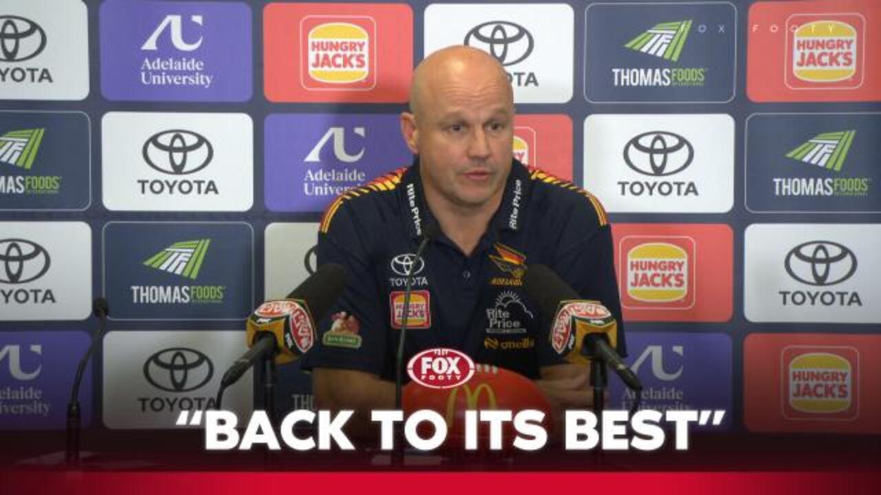 Crows back on track after Blues rout