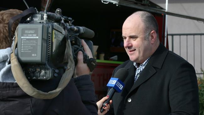Craig Hutchinson is happy to wait to take over the eighth Super Netball license. Picture: David Crosling