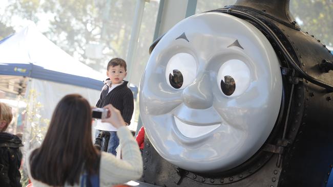 Thomas the Tank Engine Day at Thirlmere Heritage Railway Museum.