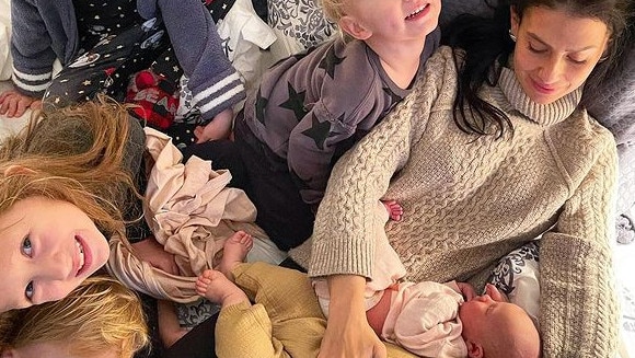 Hilaria Baldwin has welcomed a new child.