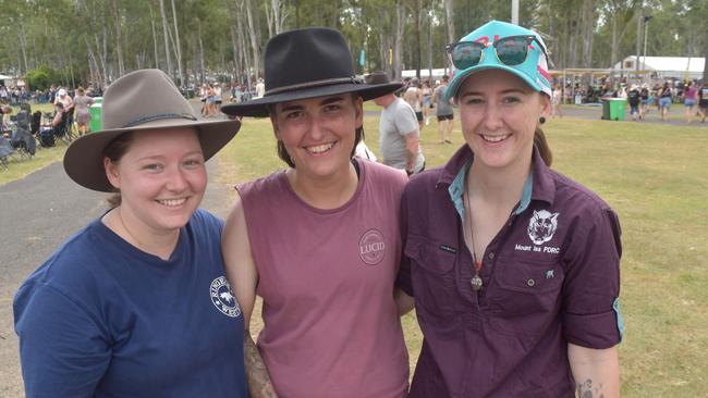 Rose, Abbey, Taylor and Jordan at CMC Rocks 2024. Picture: Aaron Goodwin
