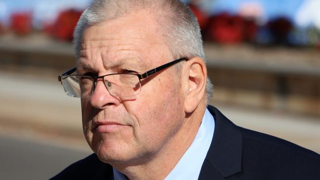 David Brooke arrives at the ACT Magistrates Court on Tuesday. Picture: Blake Foden