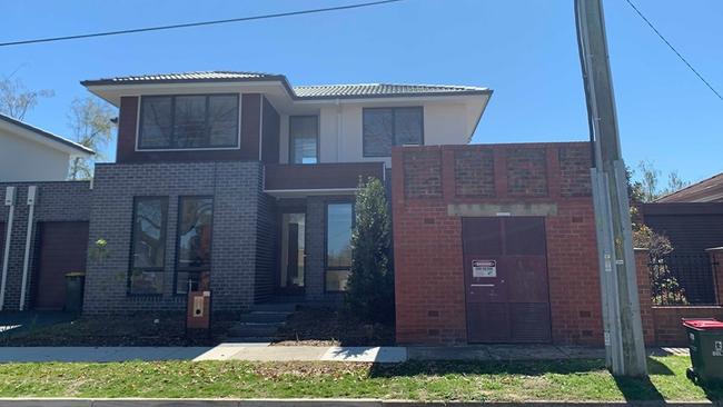 A house has been built around a disused substation on Margaret St in Box Hill North.