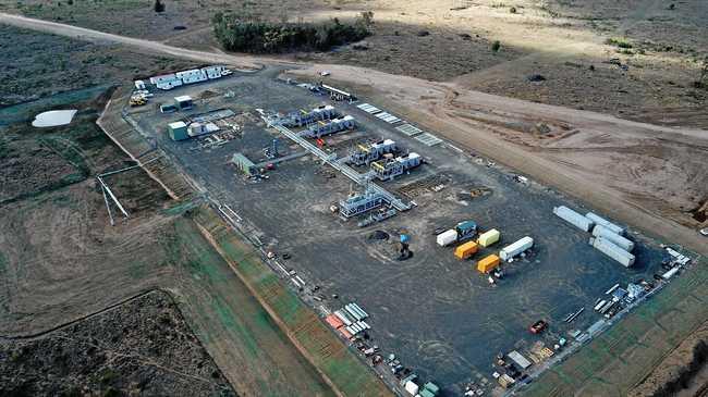 Roma North natural gas processing facility. Picture: Contributed