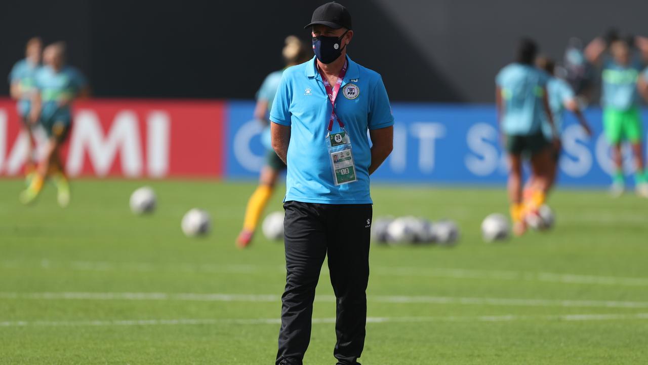 Alen Stajcic’s Philippines team has reached the AFC Women's Asian Cup semi-finals. Picture: Thananuwat Srirasant / Getty Images