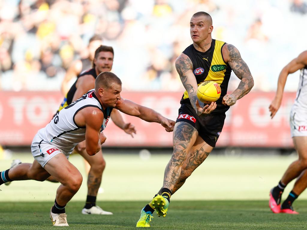 Dustin Martin is having a week off. Picture: Getty Images