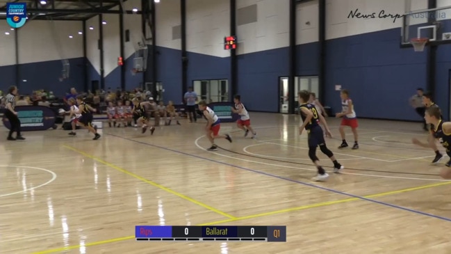 Replay: Basketball Victoria Under-12 Country Championships finals - Phillip Island Rips v Ballarat Miners (Boys)