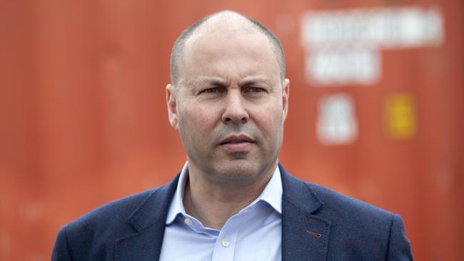 ‘The lower than forecast take-up of the JobKeeper payment extension in October is further evidence that Australia’s recovery from this once in a century pandemic is well under way’: Federal Treasurer Josh Frydenberg. Picture: NCA NewsWire / David Geraghty