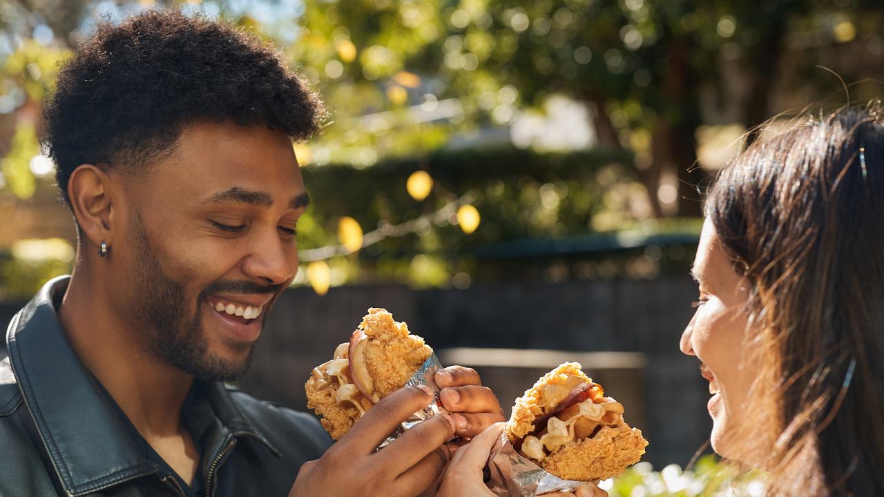 The double has not been seen on KFC’s Australian menus since 2021. Picture: KFC.