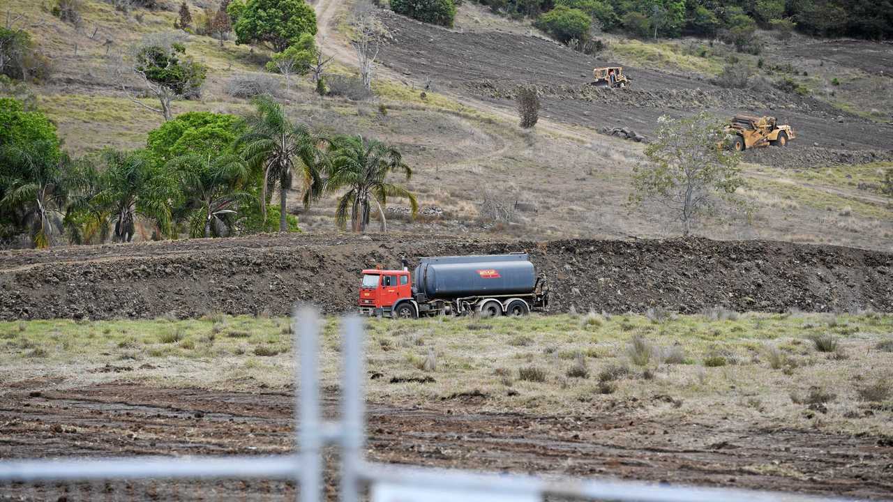 Work begins at the North Lismore Plateau development. Picture: Marc Stapelberg