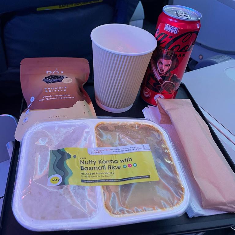 This is the meal included in a Scoot Plus fare.