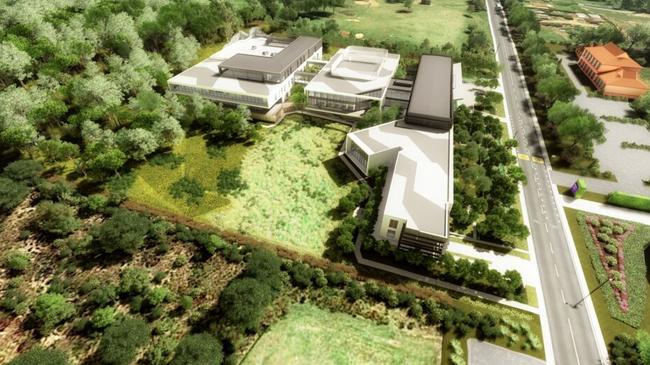 An artist's impression of the Wyvern Private Hospital. Picture: ADP Consulting