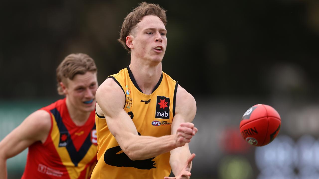 Matthew Johnson was impressive on the wing for WA. Picture: Paul Kane/Getty Images