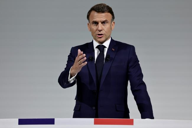 French President Emmanuel Macron said he took full responsibility for the snap election call