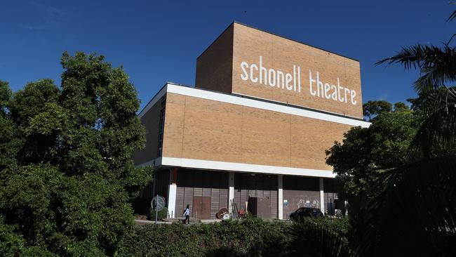 The University of Queensland’s Schonell Theatre is the next building scheduled to be torn down. Picture: Annette Dew/News Corp Australia