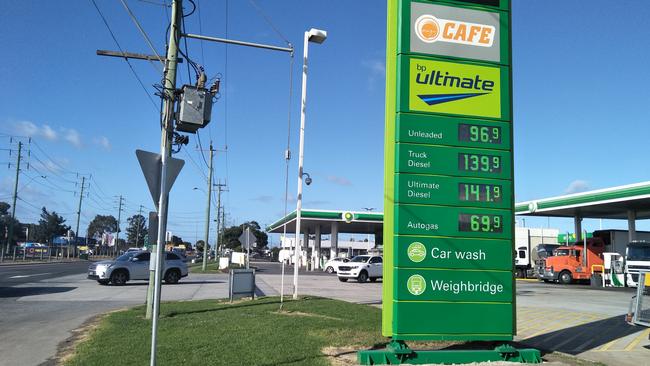 BP on Fitzgerald Rd, Laverton North has petrol at 96.9 cents per litre as of Friday morning.