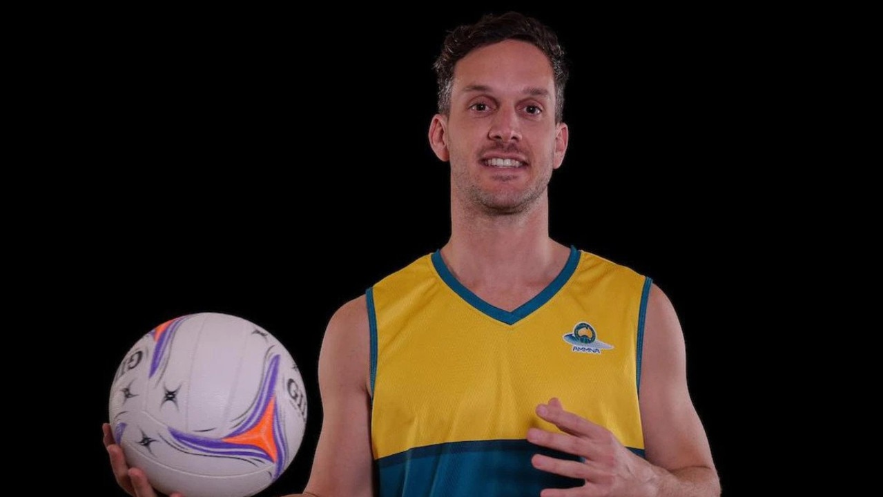 Australian Men's Netball Team captain Dylan Nexhip.