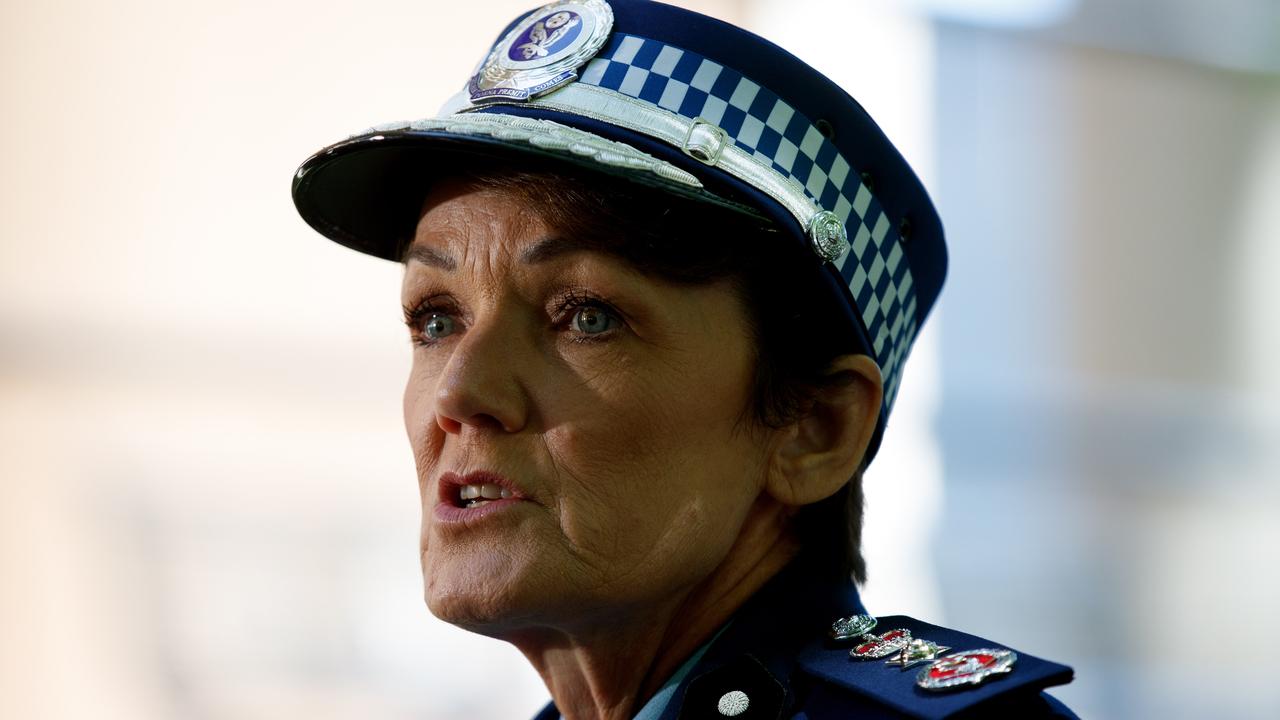 NSW Police Commissioner Karen Webb issued a statement on Sunday. Picture: NCA NewsWire / Nikki Short