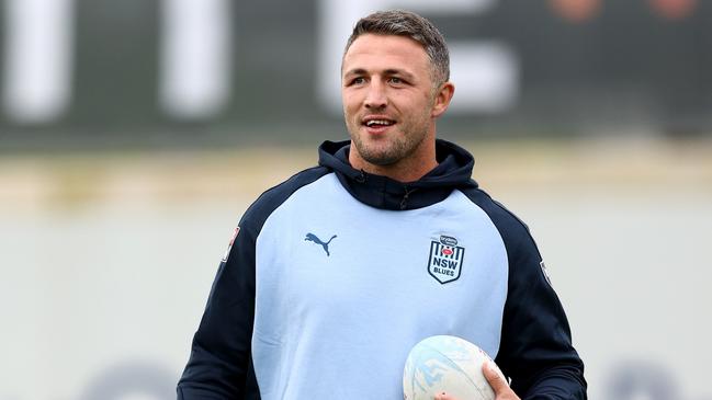 Sam Burgess was in the Blues’ Origin set up this year. Photo by Matt King/Getty Images