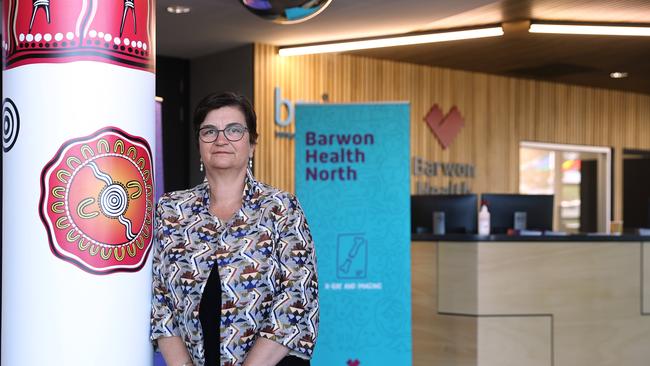 Barwon health CEO Frances Diver. Picture: Alison Wynd