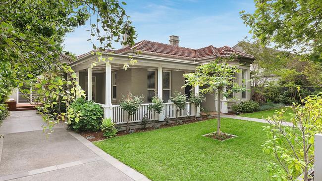 His Malvern East home comes with plenty of Victorian-era charm.