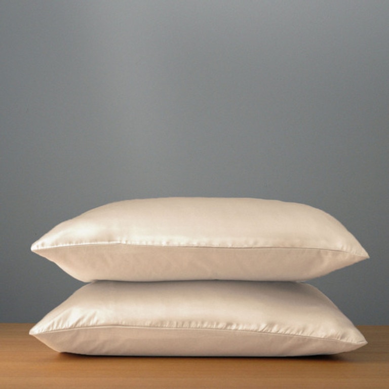 These silk pillowcases will save your hair and are only a fraction of the price of other brands. Image: Canningvale.