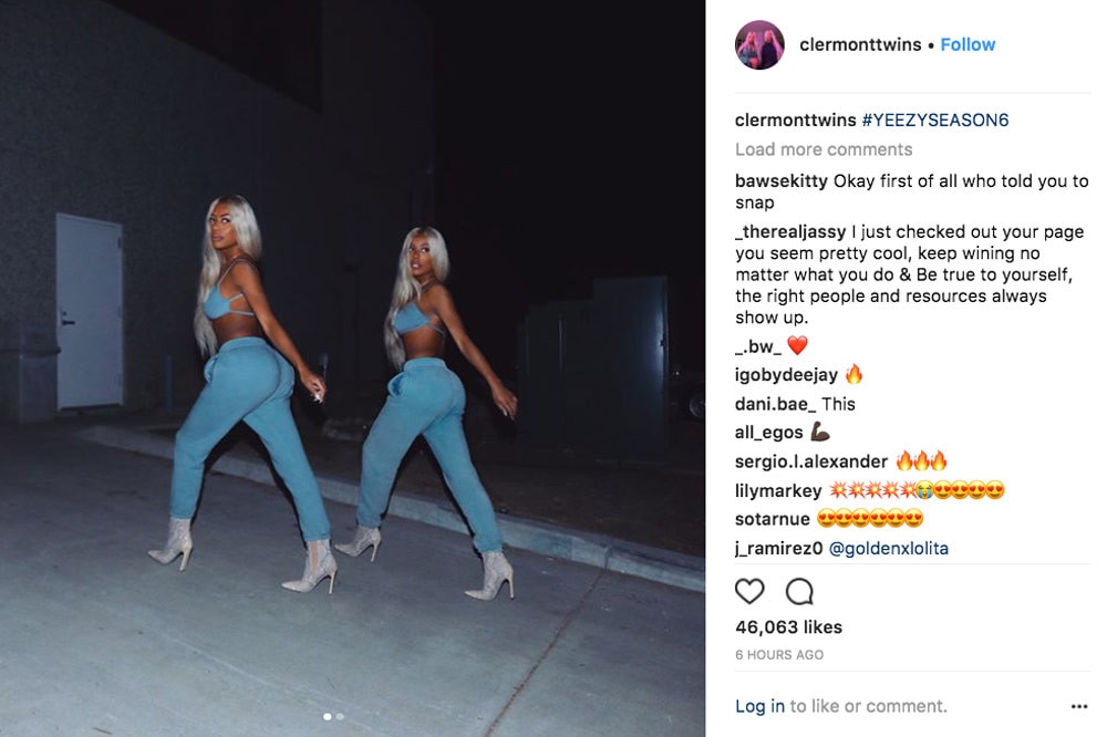 Clermont twins yeezy outlet season 6