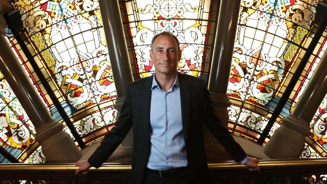 Vicinity Centres CEO Peter Huddle at the QVB in Sydney. Picture: John Feder/The Australian