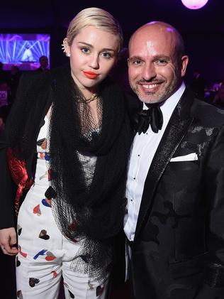 Miley Cyrus and Alessandro Maria Ferreri.