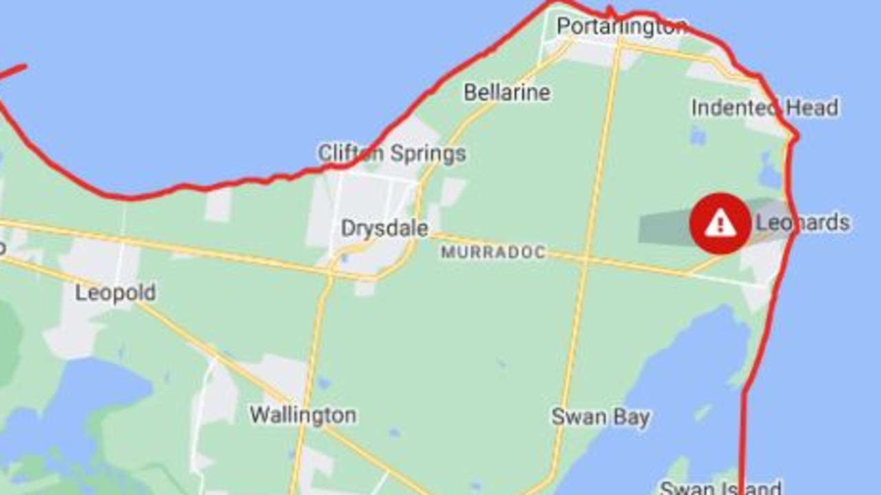 Thousands of Bellarine residents have no power on Thursday morning.