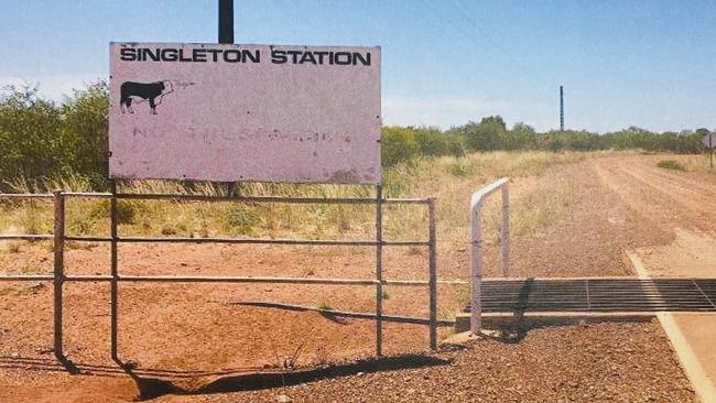 Singleton Station is located 120kms from Tennant Creek. Picture: Supplied