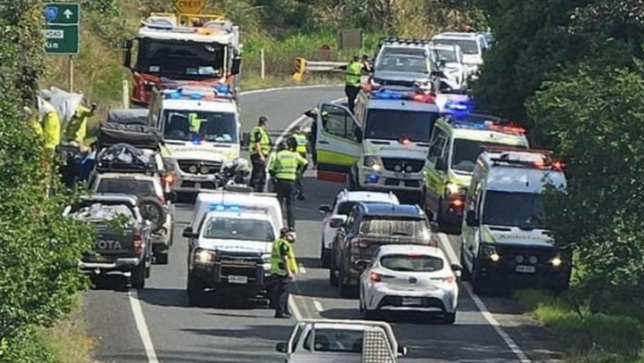 Tin Can Bay Rd crash, Canina, September 27, 2024. Picture: Facebook, Imke Hansen.