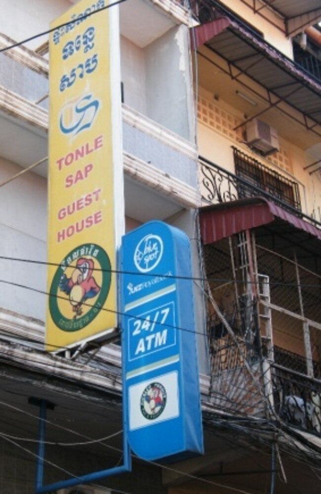 Mark Allen, from Western Australia, had flown into Phnom Penh via Jet Asia Airways from Darwin before checking into the Tonle Sap Guest House.