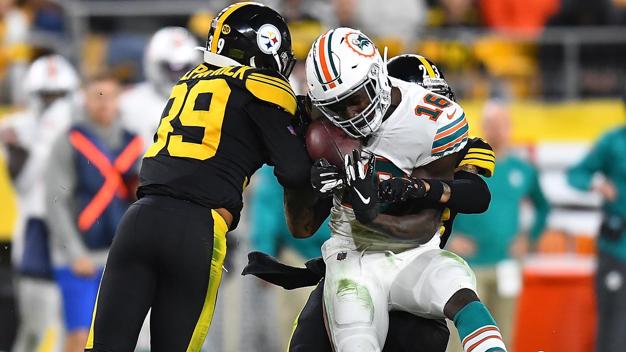 Pittsburgh Steelers outlast the winless Miami Dolphins.