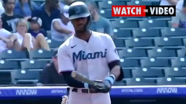 Marlins' Lewis Brinson is not a 1-pitch pony anymore - Fish Stripes