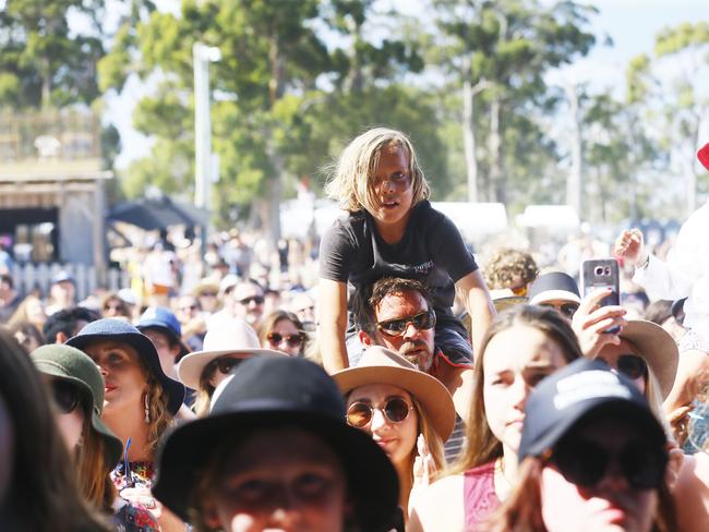 Falls Festival Day 3 at Marion Bay, New Years Eve. PICTURE: MATT THOMPSON