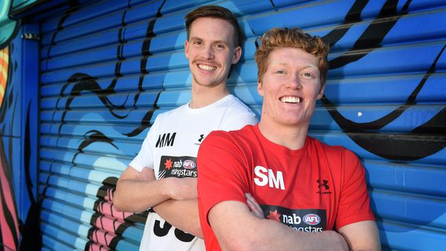 Noah Anderson and Matt Rowell are expected to be selected by Gold Coast Suns with the first two picks in the national draft. Pic: Tony Gough