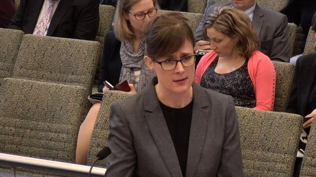 ‘So the poorer people that you were telephoning were paying more money for a product of lesser value than the more affluent people you were planning to target with a superior product at a cheaper price?’ Counsel assisting the royal commission Rowena Orr QC.