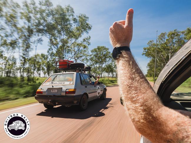 Day 7: Hughenden to Townsville — You did it! Photo: BOX RALLIES