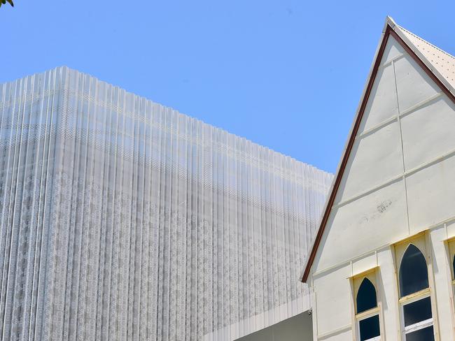 The $19 million three-storey East Precinct building at St PatrickÃ•s College Townsville. Picture: Shae Beplate.