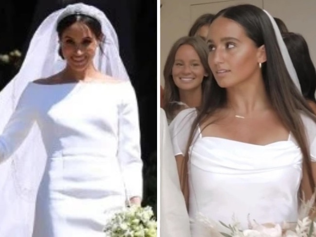 Bride nabs ‘Meghan Markle dress’ for just $4