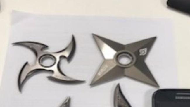 Silver Throwing Star Fidget Spinner - Toy Shuriken - Ninja Toys