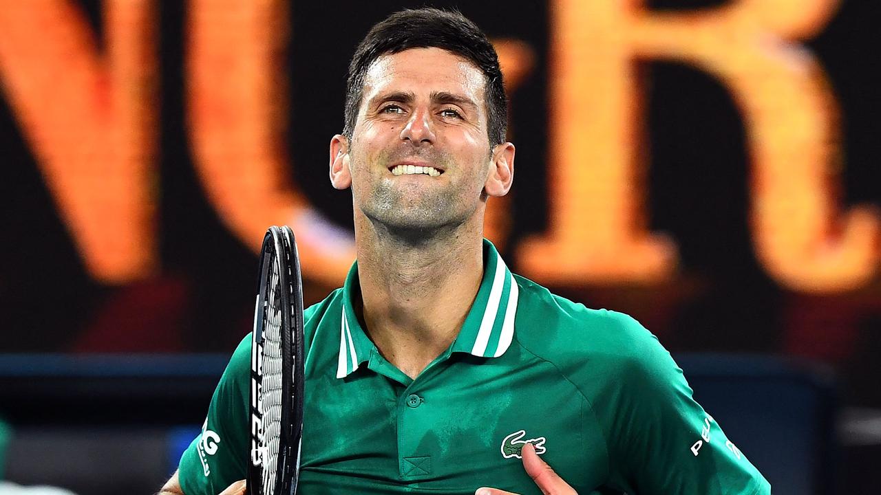 Novak Djokovic’s anti-vaccination stance could force him to miss the Australian Open. Picture: William West/AFP