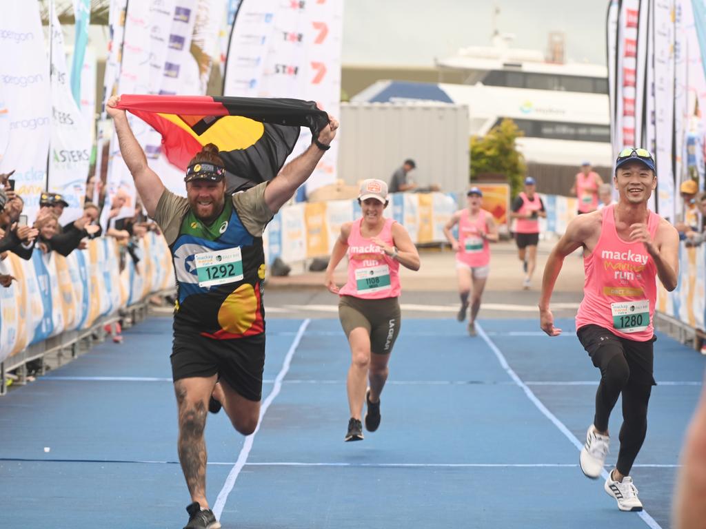 Broc Martin at Mackay Marina Run Sunday 4 June 2023 Picture: Michaela Harlow