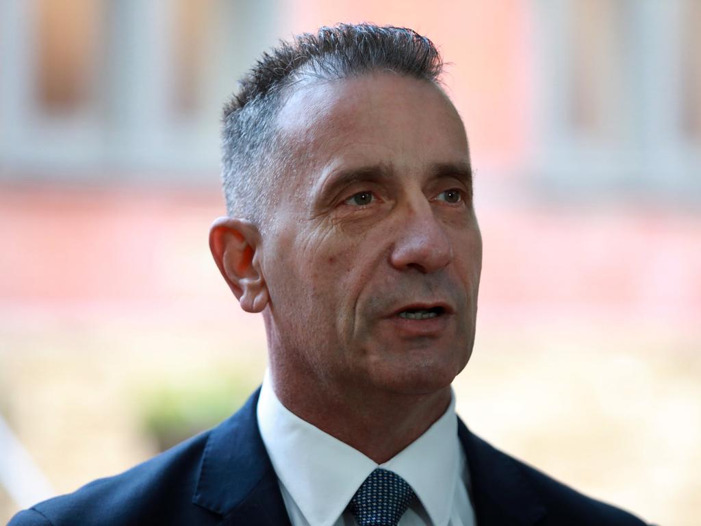 Police minister Paul Papalia said it was the first time public safety was the primary consideration above all factors including the privilege of owning a gun. Picture: NewsWire /Philip Gostelow