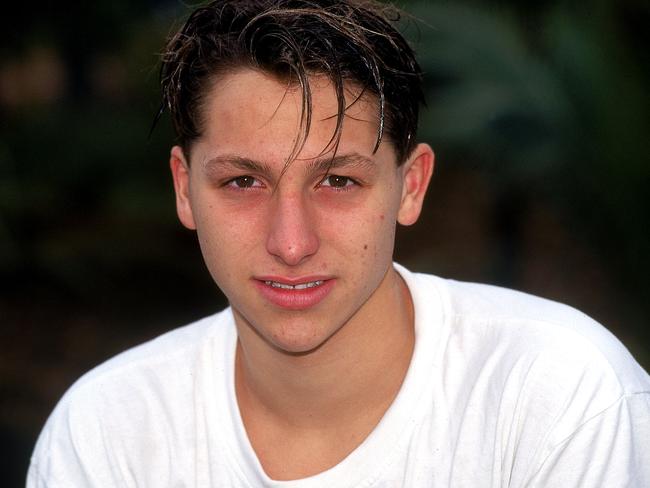 Ian Thorpe at the NSW Swimming Championships in 1997.