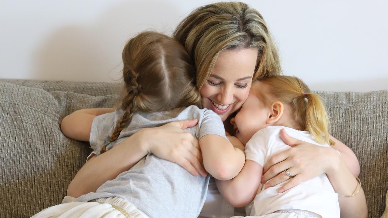 SUPER MUM: Eve Cammell with her two daughters, has been recognised for her innovative business Love &amp; Lee at the Stevie Awards, Asia-Pacific region.