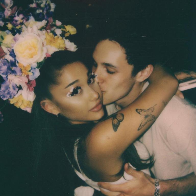 US pop singer Ariana Grande announced her split from husband Dalton Gomez in July. Picture: Instagram