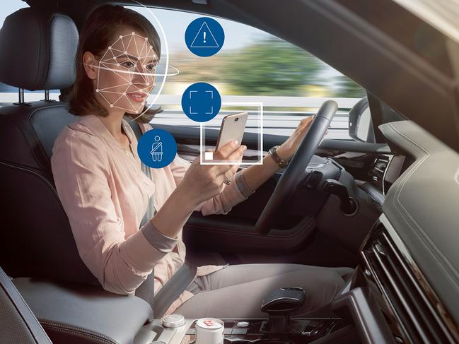 Advanced driver monitoring technology is increasingly prevalent in new cars. Picture: Bosch