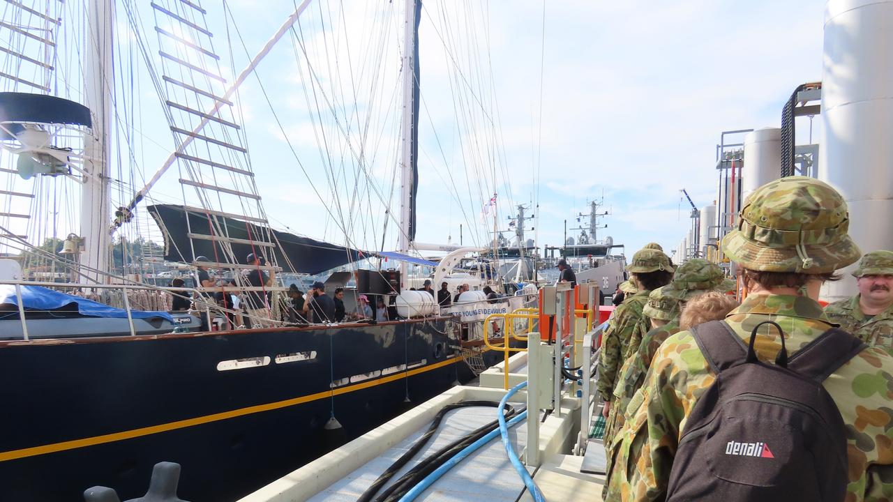 ‘Adventure of a lifetime’: Navy tall ship hosts community day in Darwin
